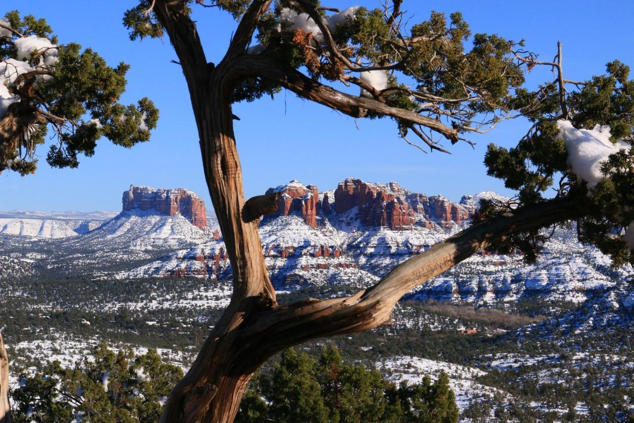 Cathedral Casita At Sedona Cathedral Hideaway Llc Villa ภายนอก รูปภาพ