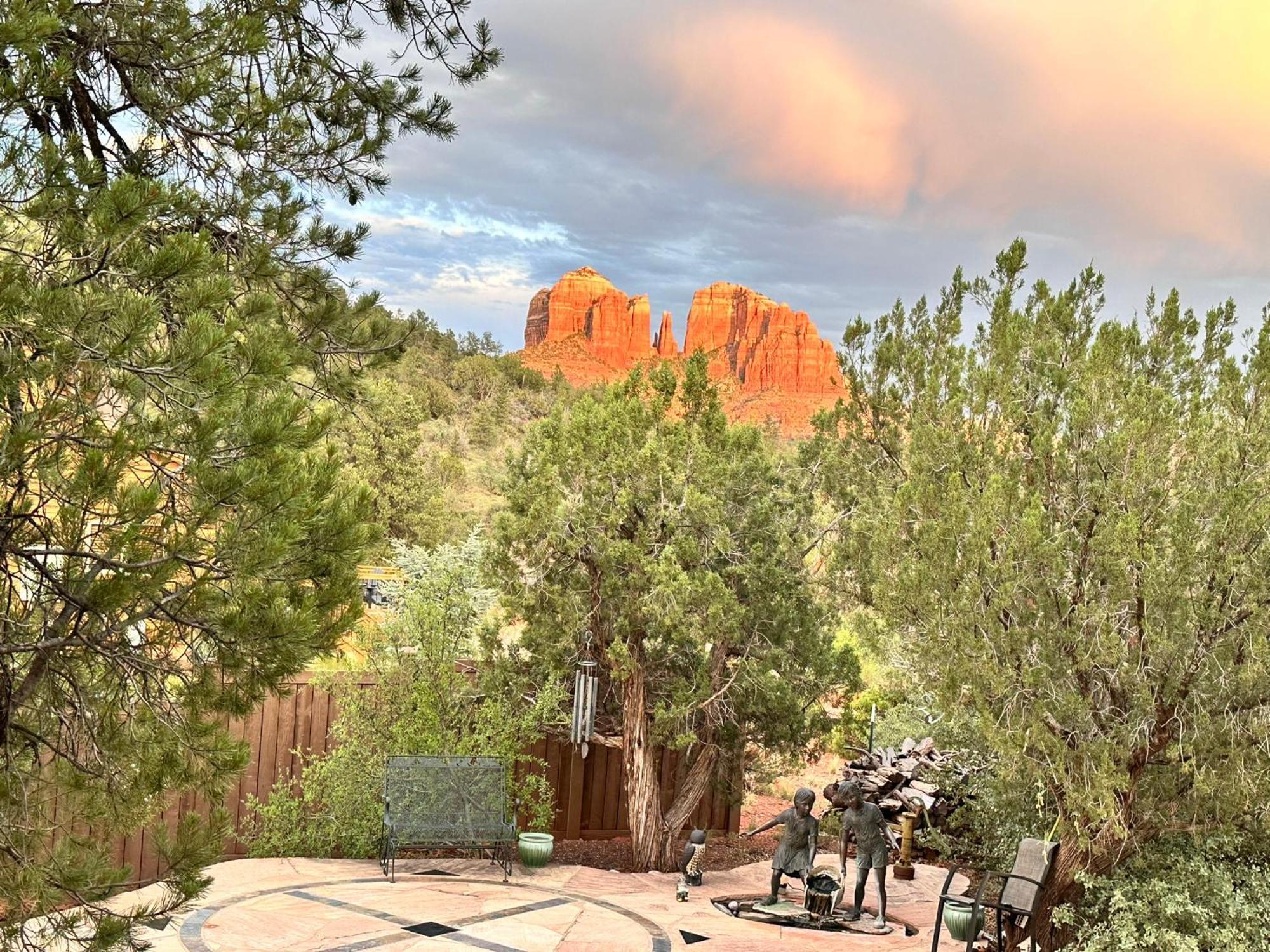Cathedral Casita At Sedona Cathedral Hideaway Llc Villa ภายนอก รูปภาพ